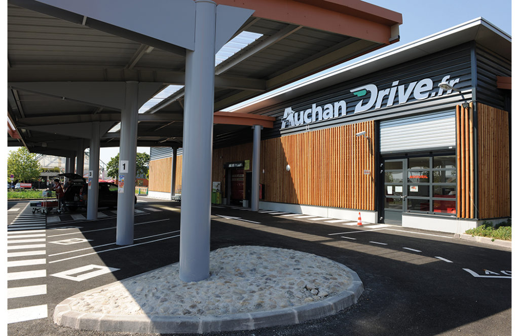 Commere - Auchan - Drive - SERUE ingénierie