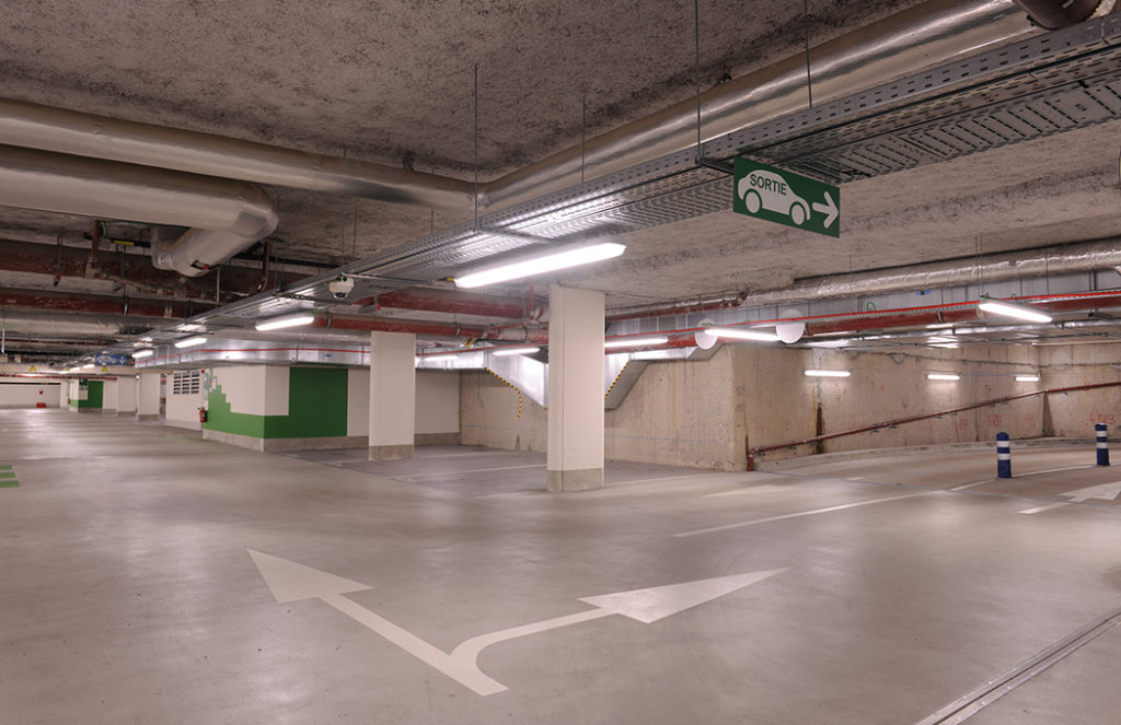 Parking - Parking souterrain - NHC - 67 Strasbourg (Bas-Rhin) - SERUE Ingénierie