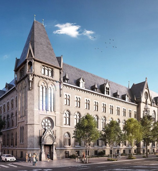 Logement - Ancien Hôtel des Postes dans le quartier de la «Neustadt» à Strasbourg (Bas-Rhin) - SERUE Ingénierie