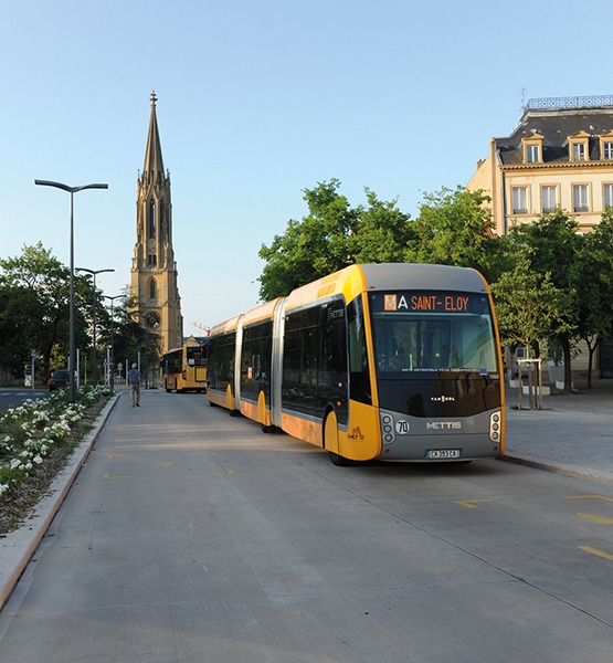 Transport et infrastructure - Square du Luxembourg à Metz avec intégration du METTIS (B.H.N.S.) - 57 Moselle - SERUE Ingénierie