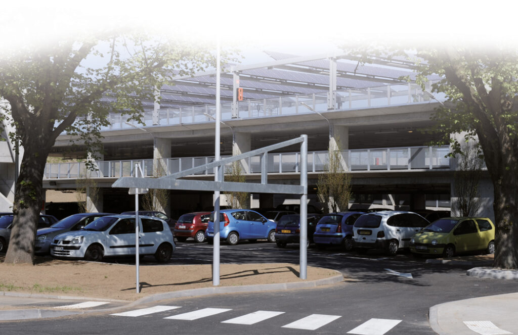 Parkings aériens et souterrains - Parking de 227 places en gare d’Erstein (67) - SERUE ingénierie (67)