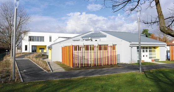Enseignement - Petite enfance et école primaire - Groupe scolaire Jules Verne à Niederhausbergen (67) - SERUE Ingénierie