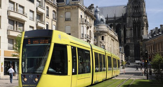 Transports et mobilité - Deux premières lignes du tramway de l’agglomération rémoise (51) - SERUE ingénierie (67)