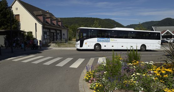 Transports et mobilité - Pôle d’échange multimodal de la gare à Niederbronn-les-Bains (67) - SERUE Ingénierie