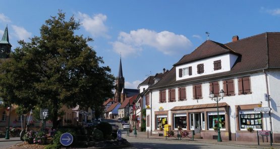Espace public - Rue et places - Pistes cyclables transfrontalières entre le nord de l’Alsace et l’Allemagne - SERUE ingénierie