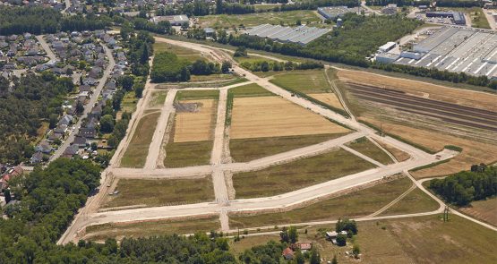 Aménagement du lotissement de la ZAC du Baumgarten au nord-ouest de Bischwiller (Bas-Rhin) - SERUE Ingénierie 67