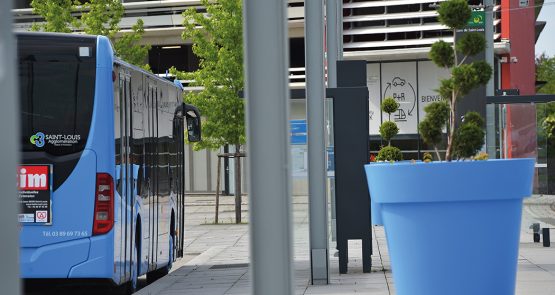 Transport et mobilité - Réalisation du Pôle d’Échanges Multimodal (PEM) de la gare de Saint-Louis (Haut Rhin) - SERUR Ingénierie 67 Strasbourg