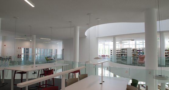 Culture : la nouvelle bibliothèque Universitaire Le Studium : sur le campus de l’Esplanade à Strasbourg (67) - SERUE ingénierie