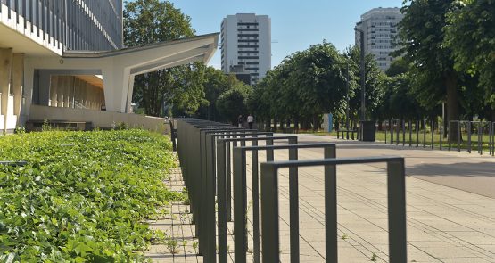 Espace public - Rues et places - parc central du Campus de l’Université de Strasbourg (Bas-Rhin) - SERUE Ingénierie
