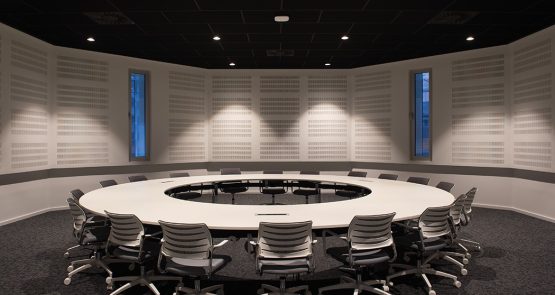 Institution - Parlement Européen de Strasbourg - Transformation de 3 salles de conférence en espaces tertiaires et d’un studio TV - SERUE Ingénierie