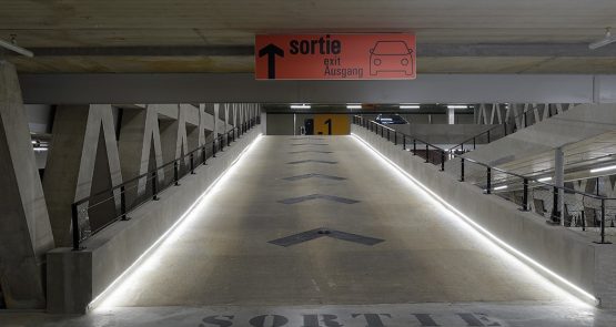 Parking - Parking souterrain - Parc public - 68 Colmar (Haut-Rhin) - SERUE Ingénierie