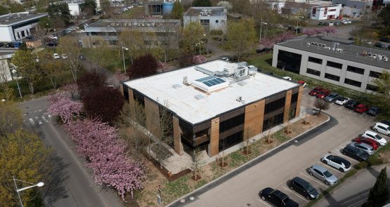 Bureaux - Locaux de SERUE Ingénierie à Schiltigheim (67) et transformation en bâtiment passif.